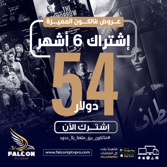 اشتراك فالكون 6 شهور